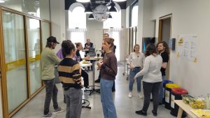 Neue RuBees beim Networking Breakfast